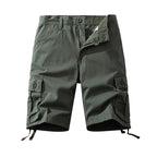 Pantalones Cortos Cargo para Hombre | Algodón Puro y Talla Grande | Senderismo y Deporte | Ticotrendy