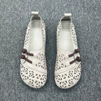 Mocasines de Diseñador con Punta Cuadrada | Ajuste Ancho | Cuero Suave | Novedad
