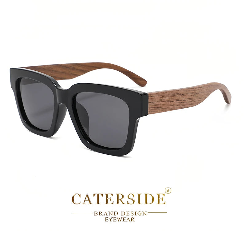 Gafas de Sol de Madera Natural | Lentes Polarizadas UV400 | Estilo Clásico
