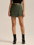 Mini Falda-Shorts Asimétrica | Estilo Elegante | Mujer