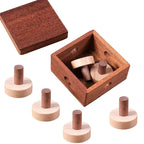 Caja de rompecabezas de madera para rizar imposible, rompecabezas muy difícil, juegos lógicos, juguetes educativos para niños y adultos, regalos novedosos