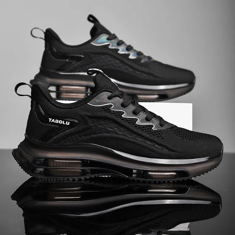 Zapatillas de deporte finas para hombre, zapatos transpirables huecos, de marca, para correr, de red, para jóvenes, verano, 2023