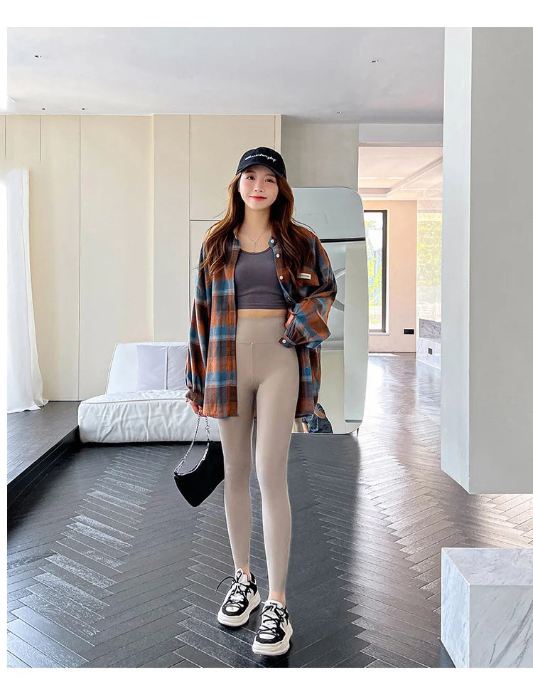 Leggings Piel Tiburón Estampado | Multicolor Cintura Alta | Elástico Mallas Deportivas | Ticotrendy