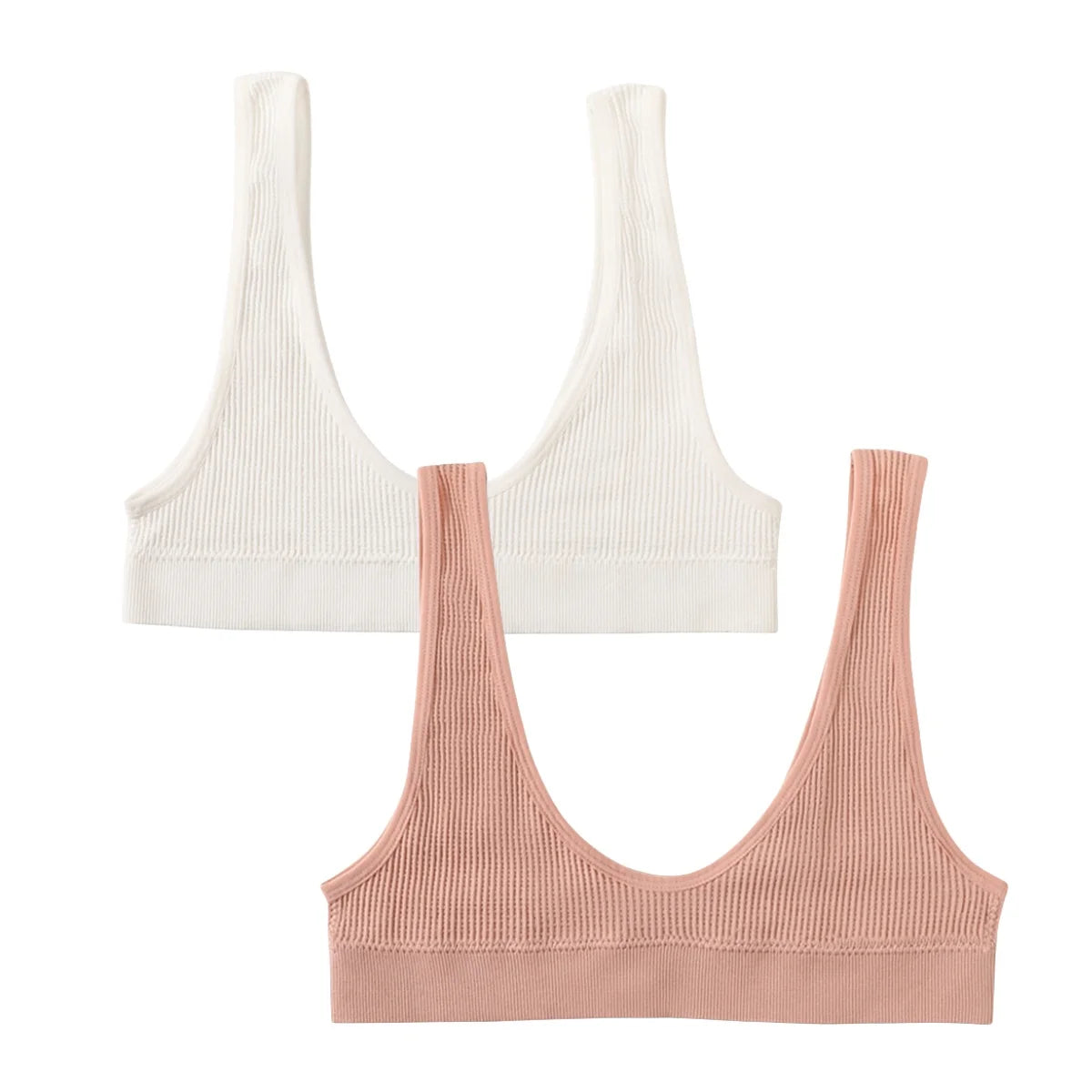 Top Tubo Encaje | Bralette Sin Costuras | Almohadillas Extraíbles | Ticotrendy