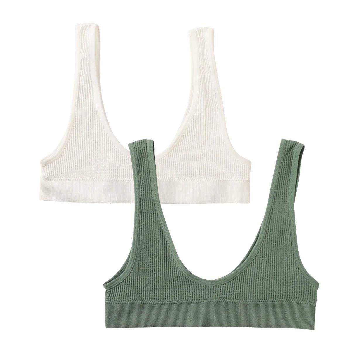 Top Tubo Encaje | Bralette Sin Costuras | Almohadillas Extraíbles | Ticotrendy