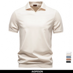 Polo Sedoso Transpirable Hombre | Estilo Elegante Fresco | Tallas S-XXL | Tico Trendy