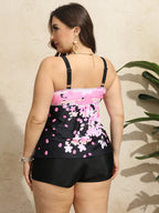 Tankini Talla Grande 5XL | Estampado | Tirantes y Espalda Descubierta