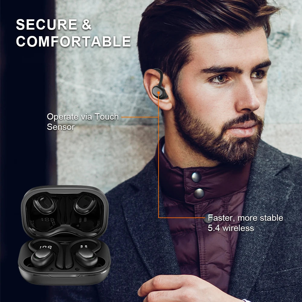 Auriculares TWS Transparentes | Pantalla LED | Estéreo Hifi | Tico Trendy