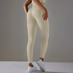 Leggings Sin Costuras Mujer | Yoga Gimnasio | Cintura Alta Ajuste Push Up