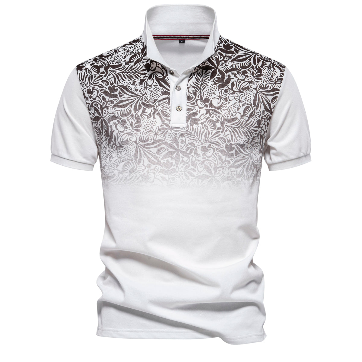 Polo Mezcla Algodón Estampado Degradado Hombre | Manga Corta Verano | Tallas S-XXL | Tico Trendy