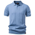Polo Golf Rayas Tela Fresca Hombre | Manga Corta Transpirable | Tallas S-XXL | Tico Trendy