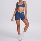 Conjunto Deportivo Mujer 2 Piezas | Yoga Gimnasio | Secado Rápido Ajuste Delgado