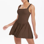 Mono Deportivo de Yoga Mujer | Ticotrendy Ropa Casual Fit Cuello Oblicuo sin Mangas