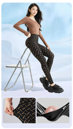 Leggings Piel Tiburón Estrellas | Impresión Cielo Elástico | Cintura Alta Correr Yoga P-O | Ticotrendy