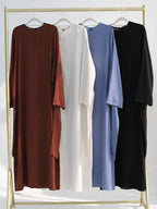 Vestido Bandage de lino y algodón Eid para mujer, vestido de fiesta Abaya musulmán, caftán árabe de Dubái, Turquía, Marruecos, vestido islámico
