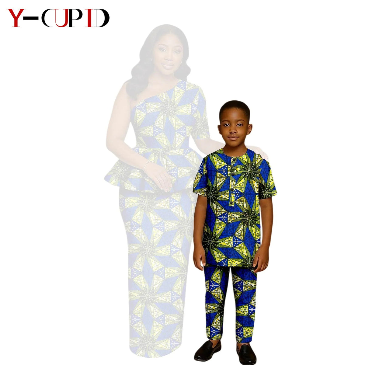 Vestido y Conjunto Dashiki Madre e Hijo | Tico Trendy
