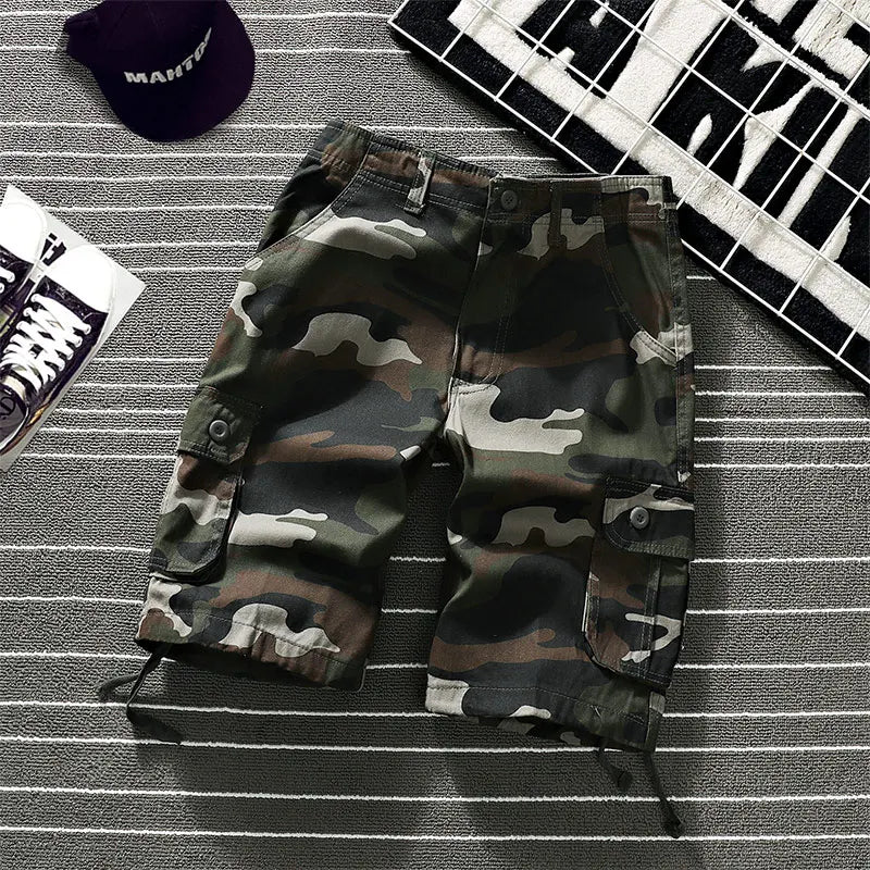 Pantalones Cortos Camuflaje Tácticos | Verano y Exteriores | Calidad Algodón | Ticotrendy