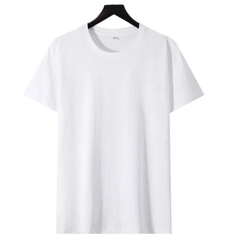 Camiseta Básica de Algodón Unisex | Media Manga | Colores Sólidos | Corte Casual