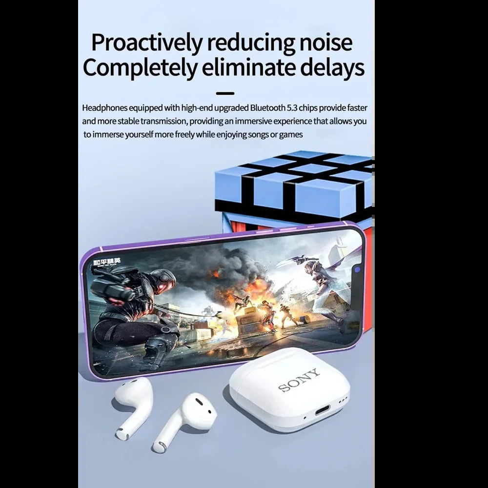 Auriculares Deportivos SONY Bluetooth 5.0 | Reducción de Ruido | Control Táctil | 250mAH TWS