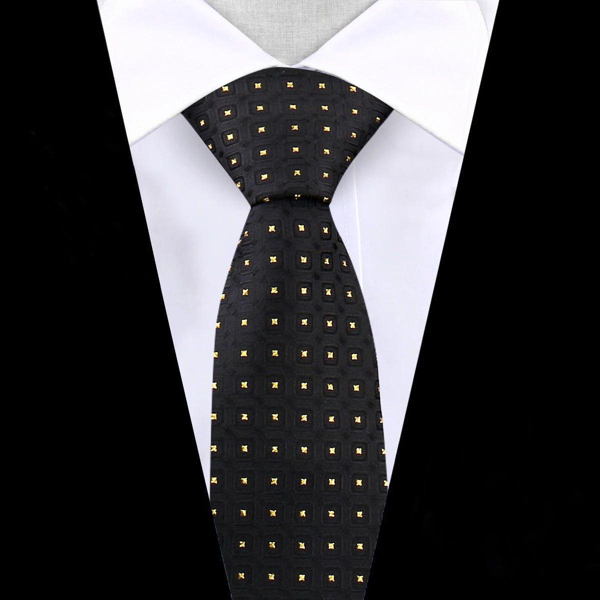 Corbata Jacquard De Poliéster Negocios Boda Accesorio De Moda
