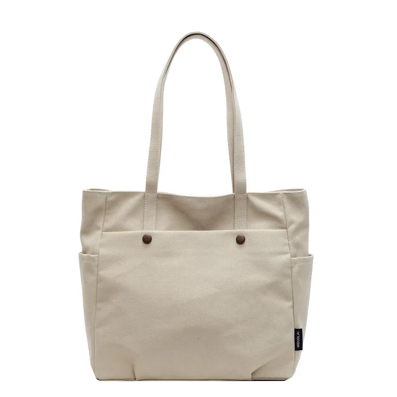 Bolso De Mano De Lona Mujer Gran Capacidad Viaje Y Trabajo