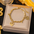 Pulsera Dijes Mickey Mouse | Encanto y Estilo en Acero Inoxidable