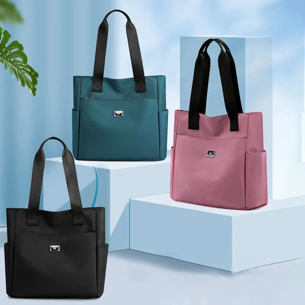 Bolso de Hombro de Nailon Ligero e Impermeable de Gran Capacidad