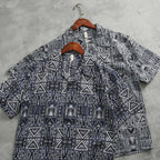 Camisa Hawaiana Hombre | Estampado Geométrico | Manga Corta | Verano | Ticotrendy Costa Rica