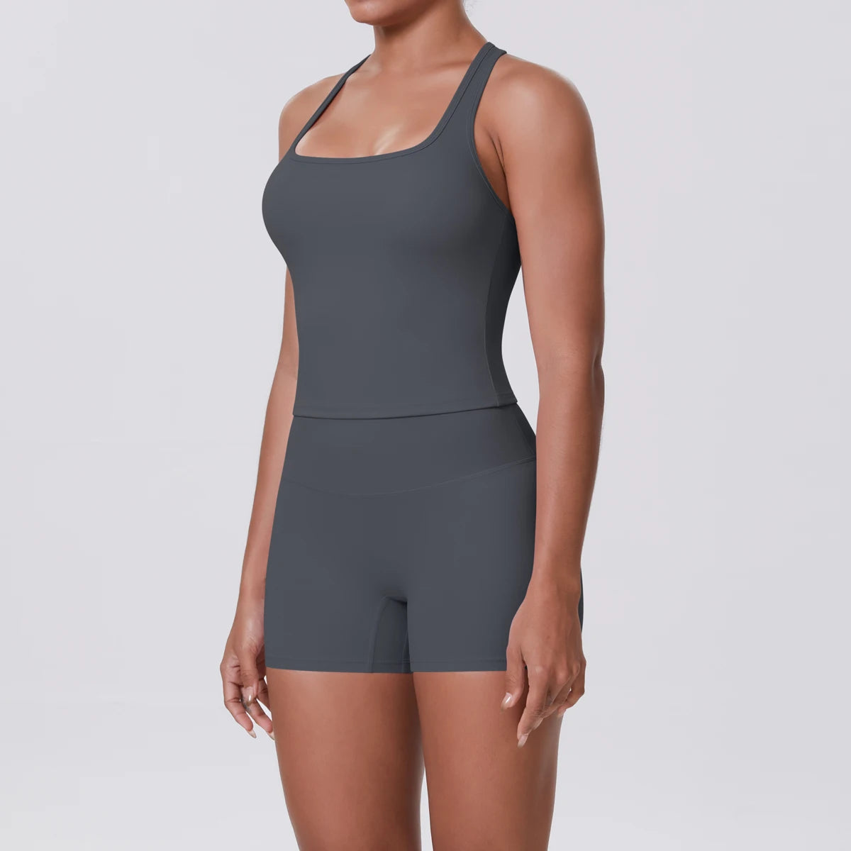 Conjunto Deportivo Mujer 2 Piezas | Sujetador Y Mallas Cintura Alta | Gym Yoga