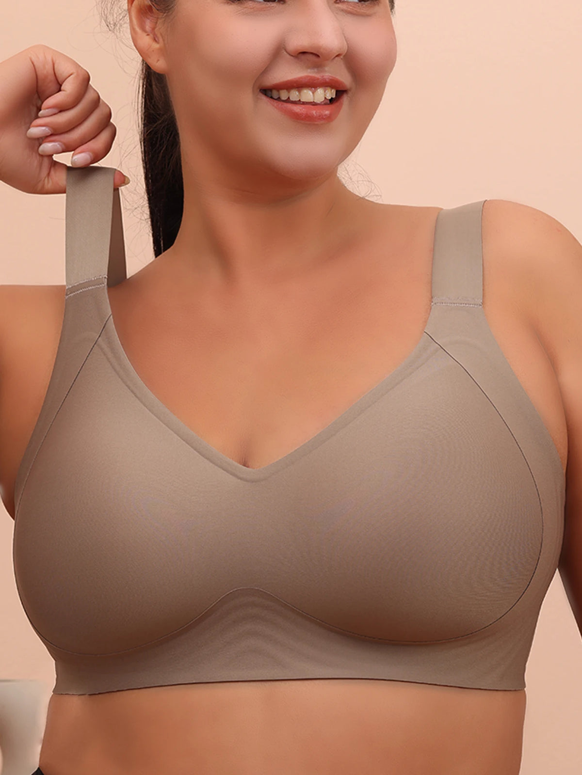 Sujetador Dormir Talla Grande | Sin Aros Push-up Sin Costuras | Yoga y Ejercicio | Tico Trendy