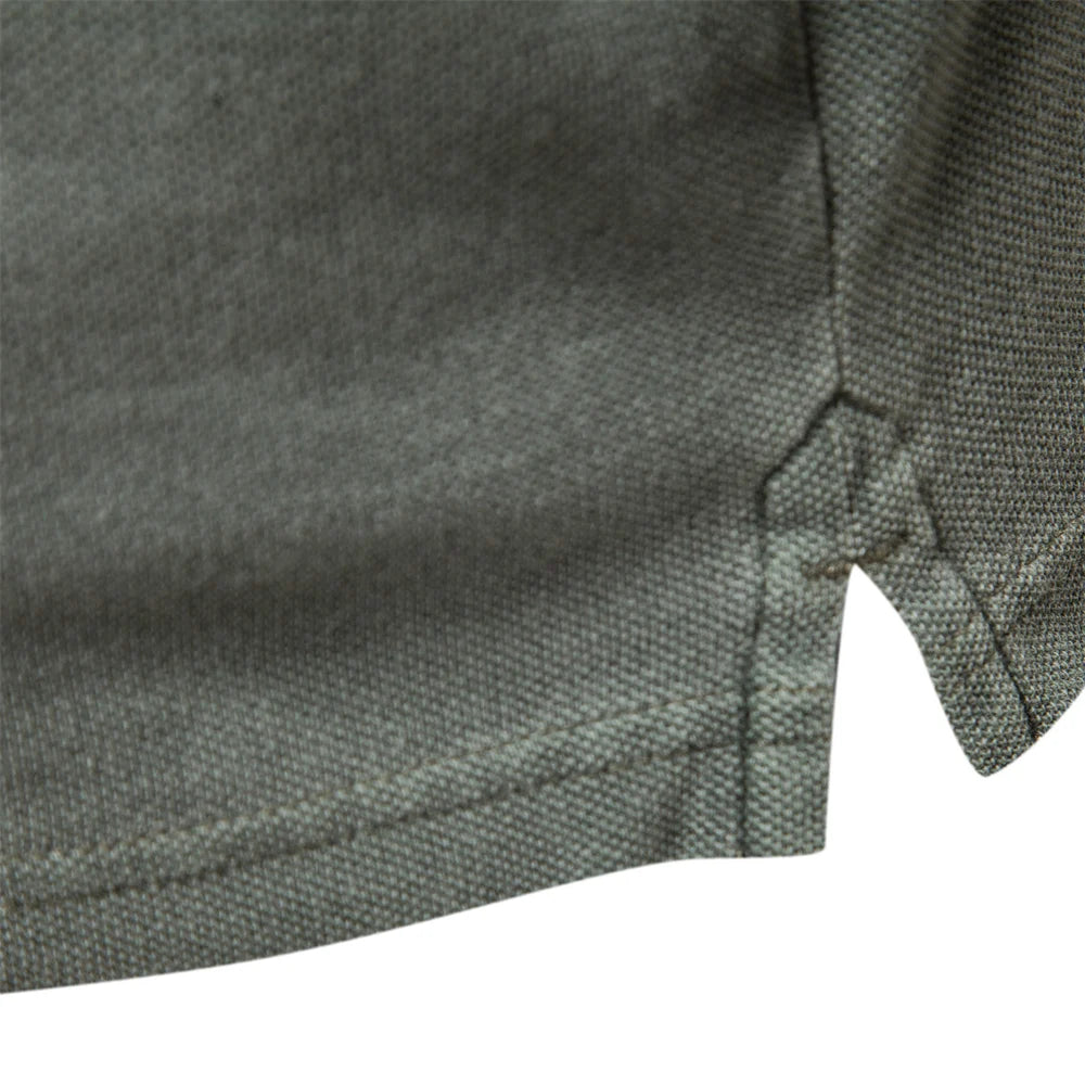 Polo Algodón Streetwear Hombre | Color Sólido Manga Corta | Tallas S-XXL | Tico Trendy