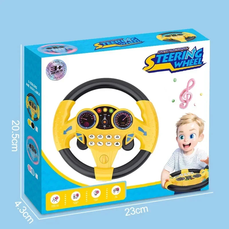 Volante De Juguete Simulador | Sonidos Y Luces | Regalo Infantil | Ticotrendy