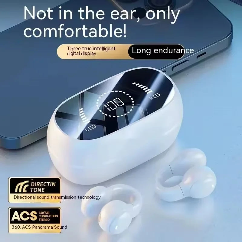 Auriculares SONY Bluetooth TWS | Oreja Abierta | Graves y Conducción Ósea | Compatible con Airpods/Xiaomi