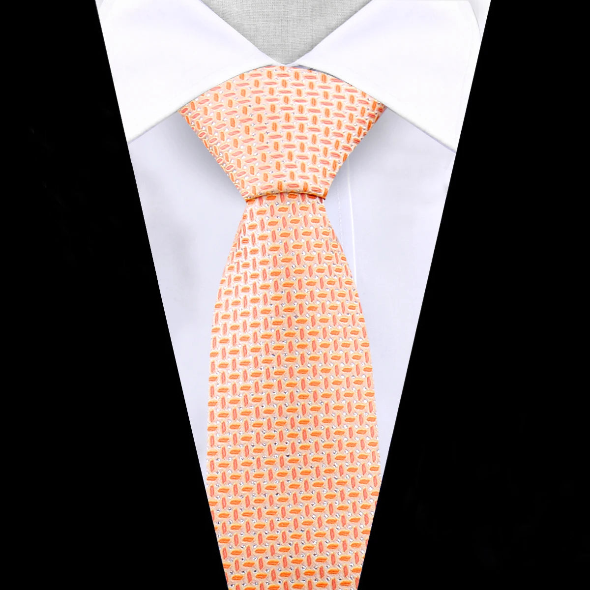Corbata Jacquard De Poliéster Negocios Boda Accesorio De Moda