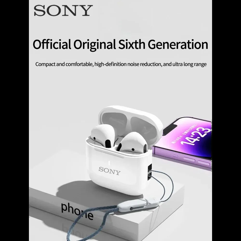 Auriculares Deportivos SONY Bluetooth 5.0 | Reducción de Ruido | Control Táctil | 250mAH TWS