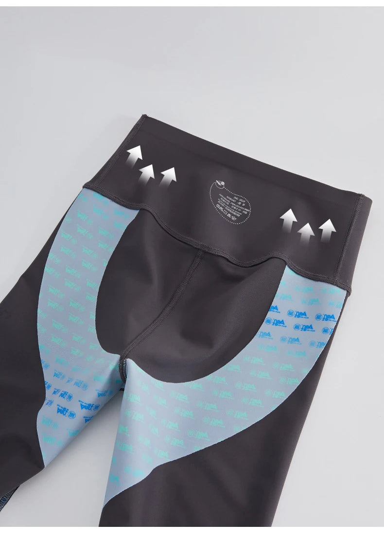 Leggings Piel Tiburón Shaping | Realce Glúteos Sin Costuras | Cintura Alta Sexy Fitness PV | Ticotrendy