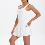 Mono Deportivo de Yoga Mujer | Ticotrendy Ropa Casual Fit Cuello Oblicuo sin Mangas