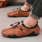 Mocasines Lujo Hombre ∣ Cuero Hechos a Mano ∣ Zapatillas Casual 2023