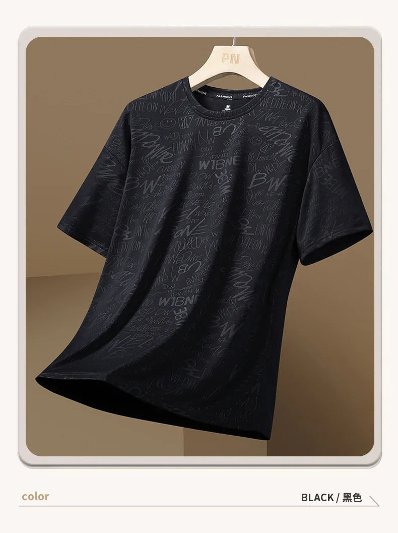 Camiseta Ticotrendy Hombre Manga Corta Cuello Redondo Casual | Transpirable Ligera
