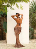 Bikini de Cebra con Falda - Conjunto de Dos Piezas para el Verano Costarricense