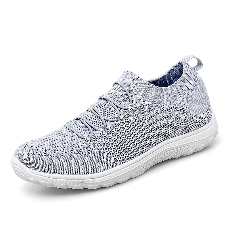 Zapatos Planos Ligeros para Mujer | Tallas 42-43 | Azul, Rosa, Negro, Gris | Verano