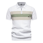 Polo Punto Acanalado Texturizado Hombre | Transpirable Fresco | Tallas S-XXL | Tico Trendy