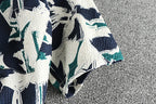 Camisa Hawaiana Hombre | Estampado Floral | Tela Seersucker | Manga Corta