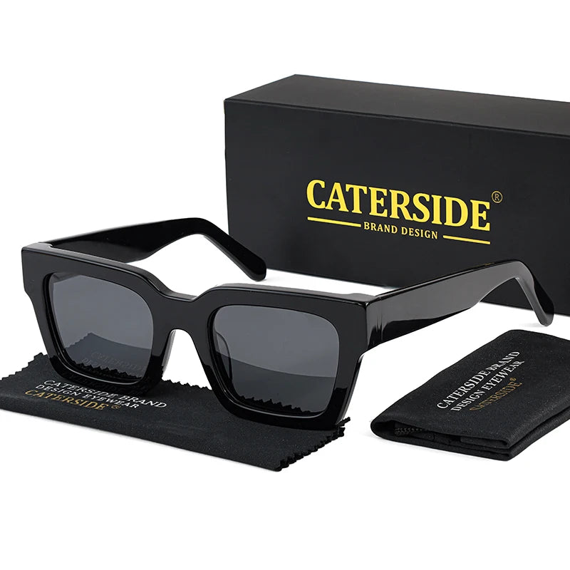 Gafas de Sol Polarizadas CATERSIDE | Cuadradas Minimalistas | Unisex