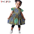 Vestido Manga Voladora Estampado Ankara Niña | Verano | Tallas XS-XXL | Tico Trendy