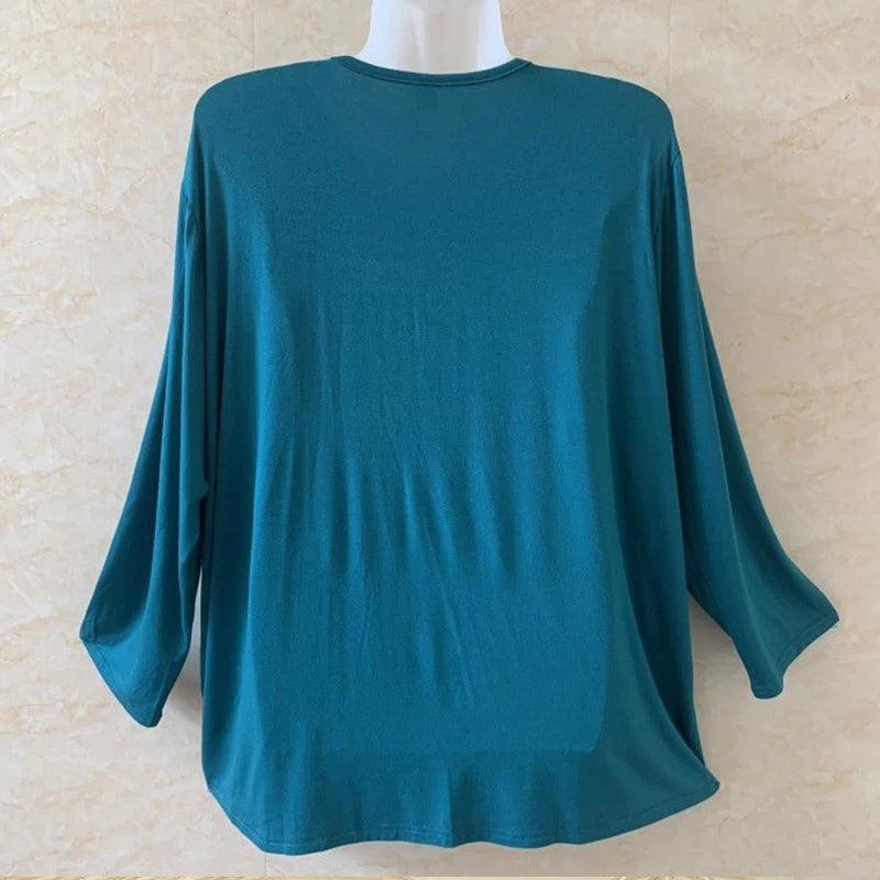 Top Vintage | Talla Grande | Encaje y Manga Larga | Tico Trendy