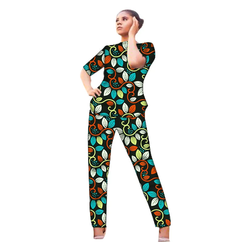 Conjunto Africano de Verano Top y Pantalón