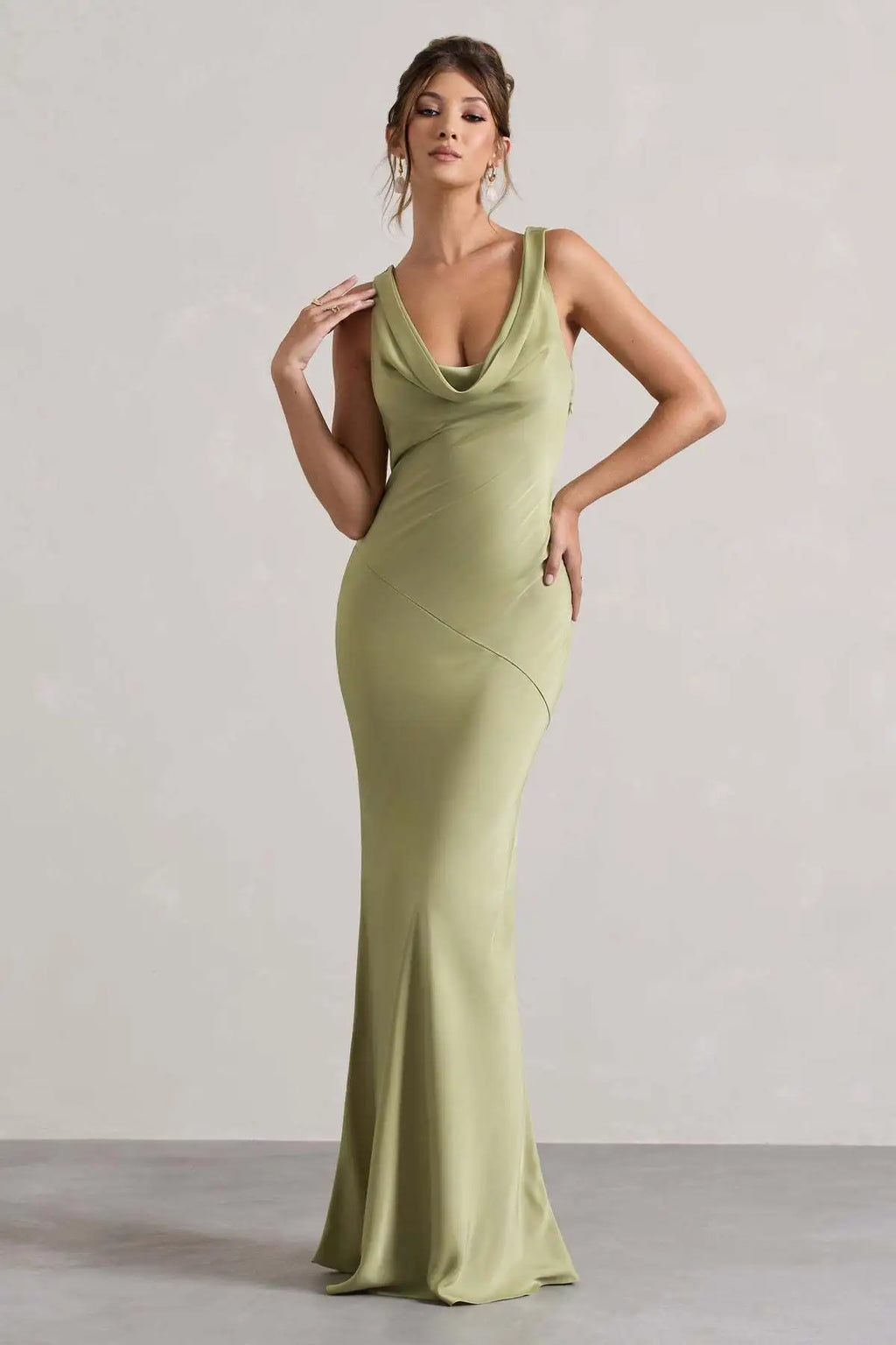 Vestido Largo Fiesta Cola Pez Espalda Descubierta | Estilo Francés Calle Mayor