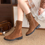 Botines de Suela Gruesa | Estilo Punk | Hebillas Modernas