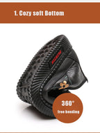 Zapatillas De Invierno Para Mamá | Mocasines Tipo Oxford Felpa Calidad
